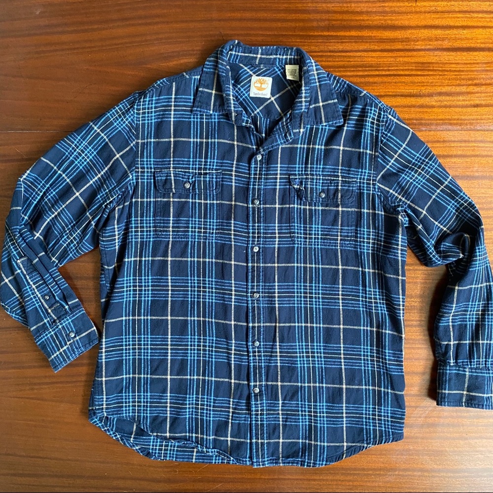 Timberland Flannel Buttondown Size L